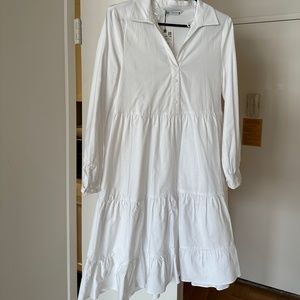 Zara white dress